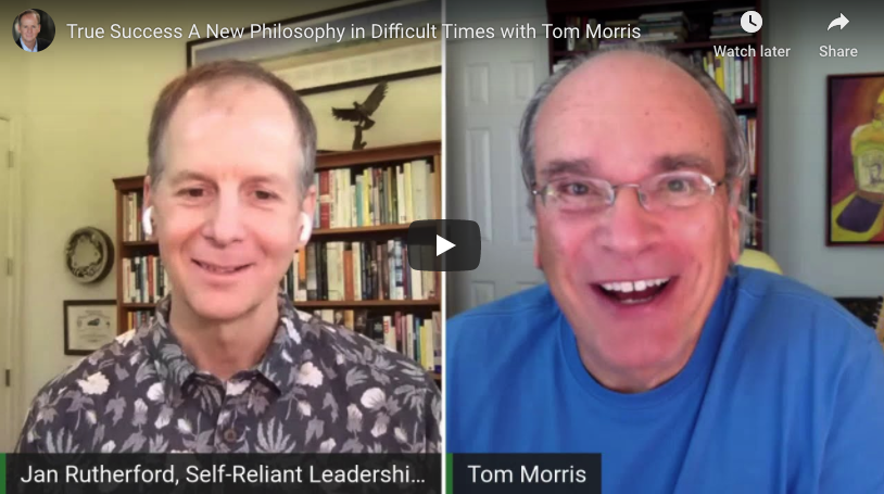 Jan Rutherford True Success A New Philosophy in Difficult Times with Tom Morris - Self ...